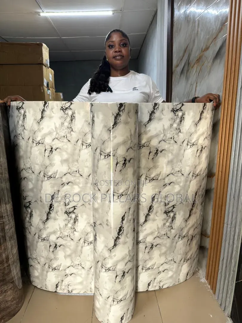 Marble Glossy Effect PVC