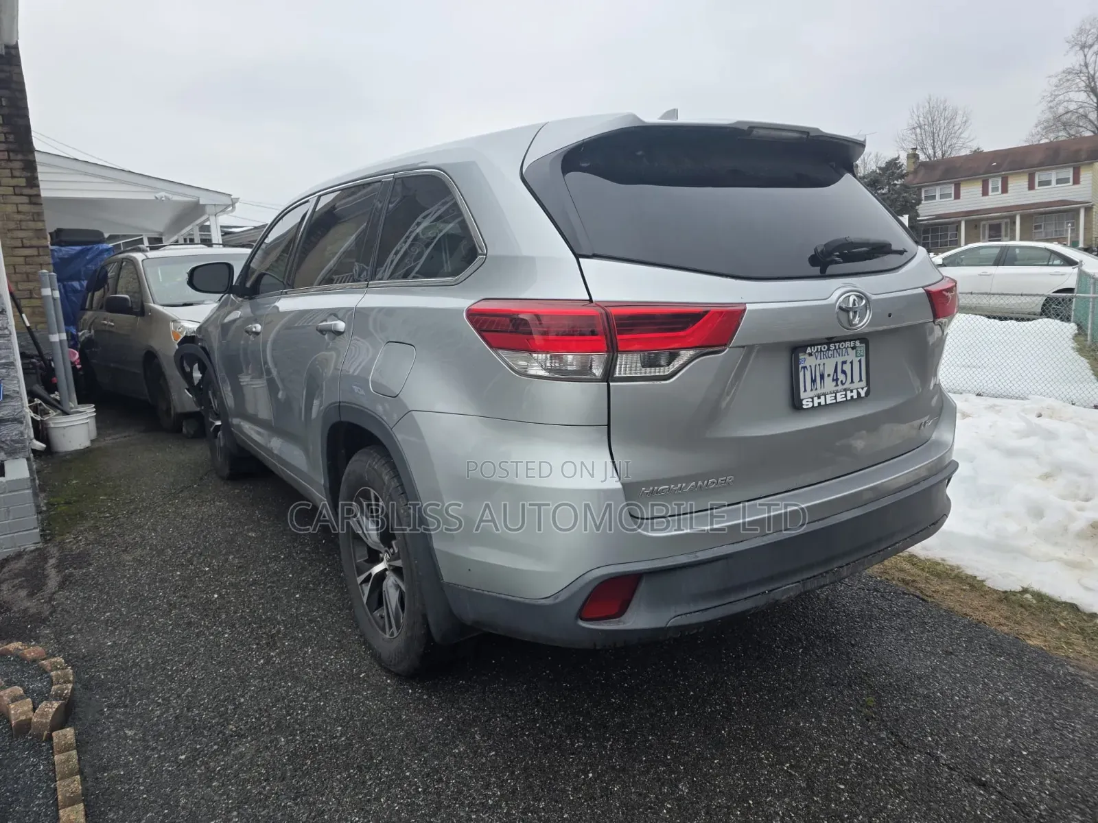 Toyota Highlander 2017 Silver