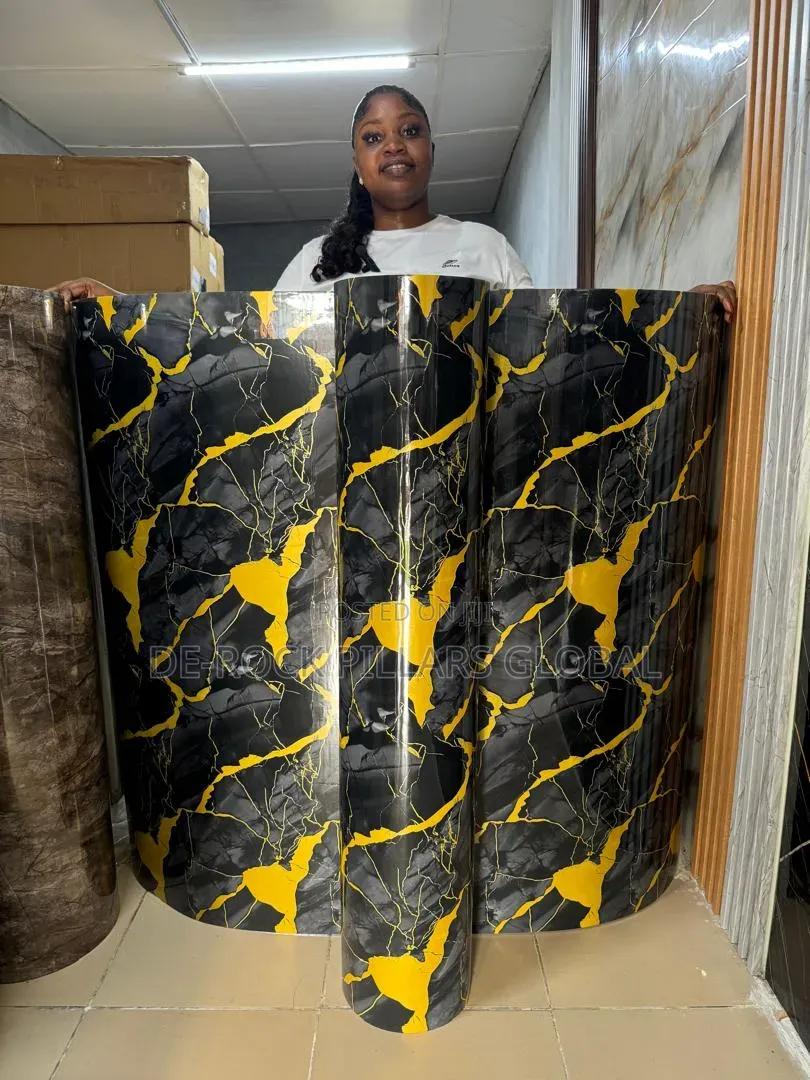 Marble Glossy Effect PVC