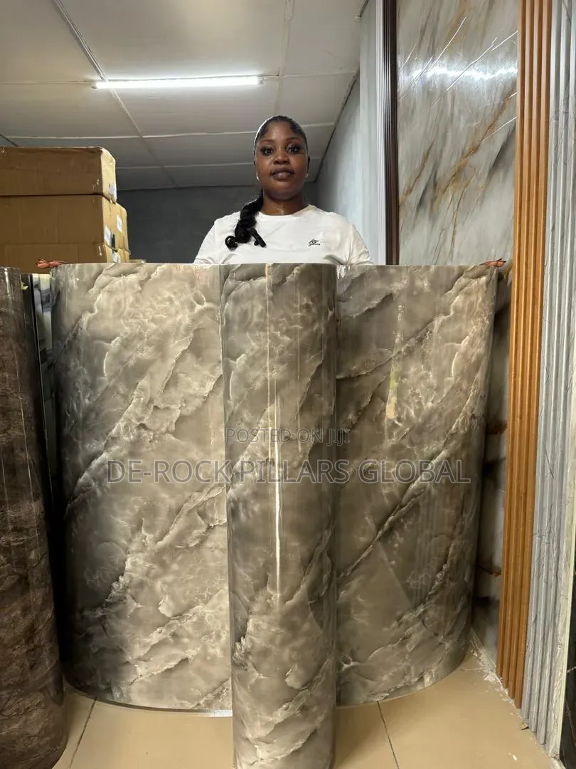 Marble Glossy Effect PVC