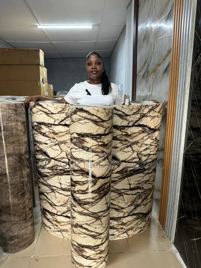 Marble Glossy Effect PVC