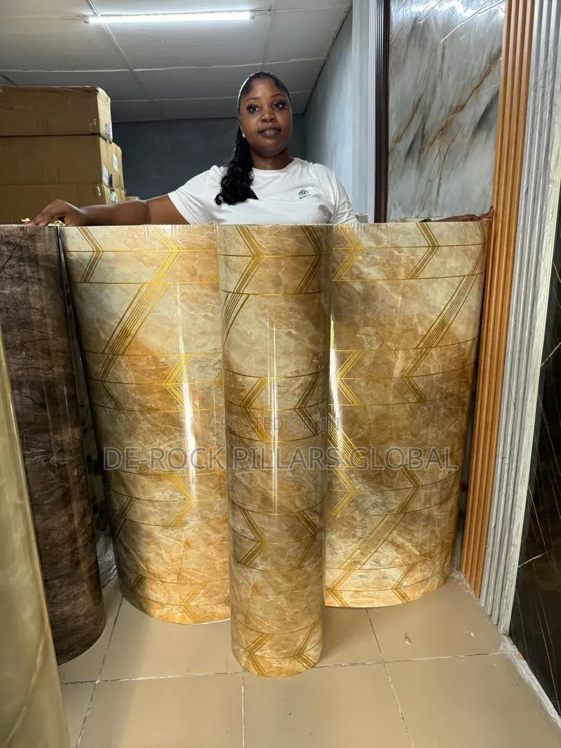 Marble Glossy Effect PVC