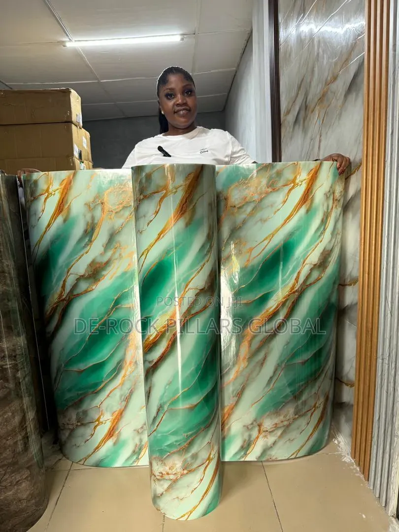 Marble Glossy Effect PVC