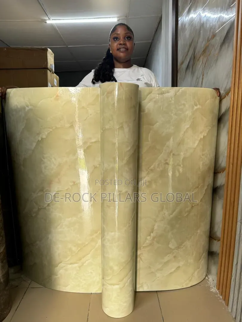 Marble Glossy Effect PVC