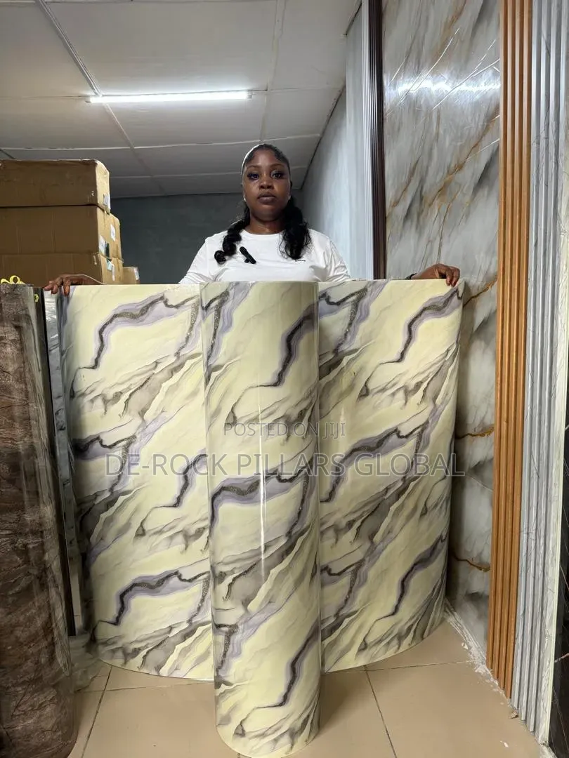 Marble Glossy Effect PVC