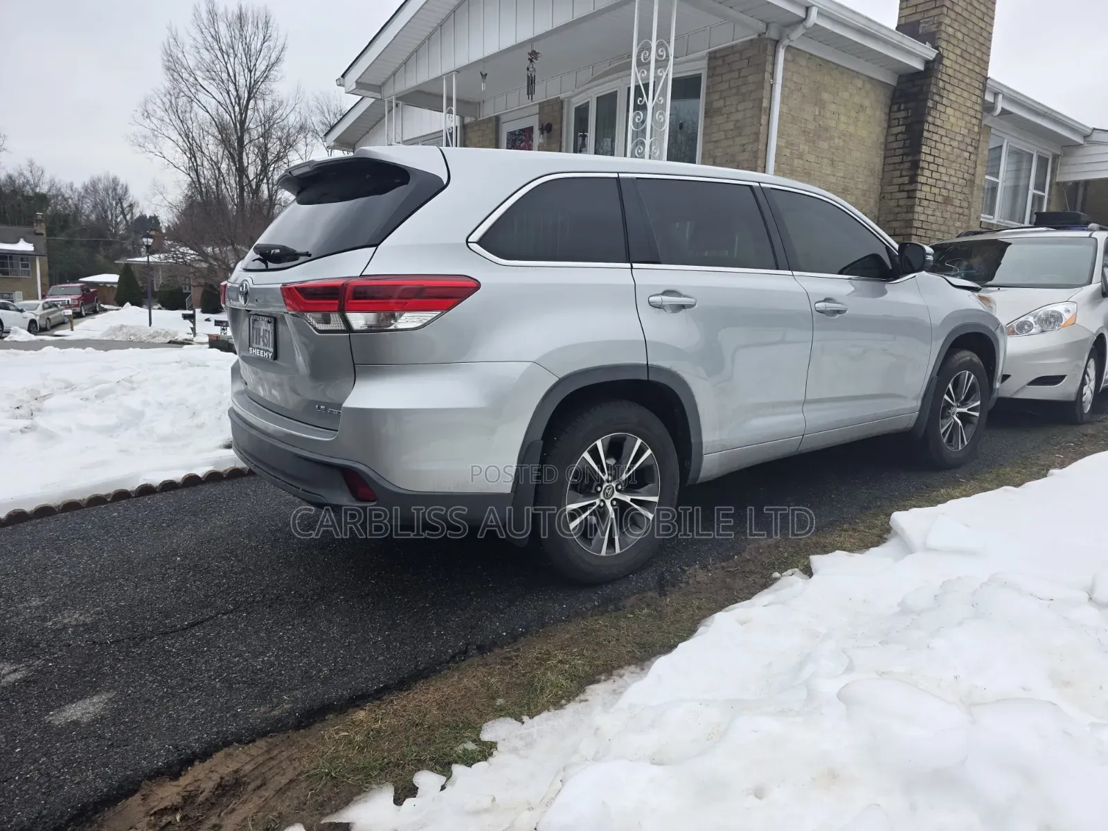 Toyota Highlander 2017 Silver