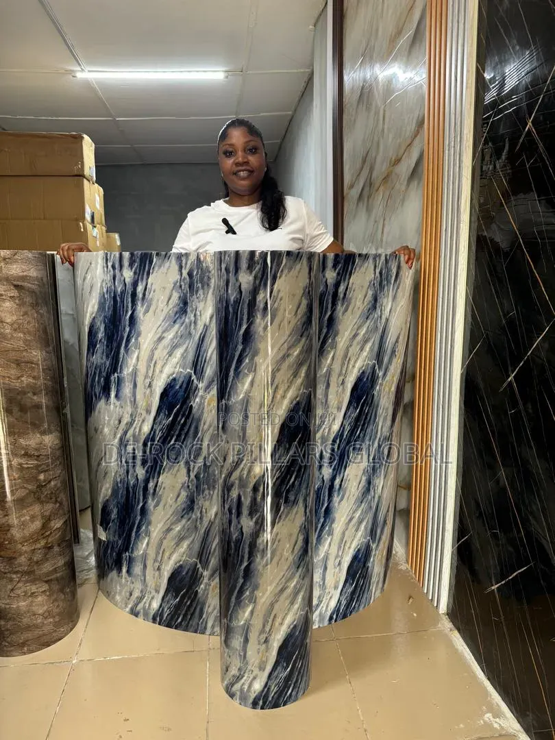 Marble Glossy Effect PVC