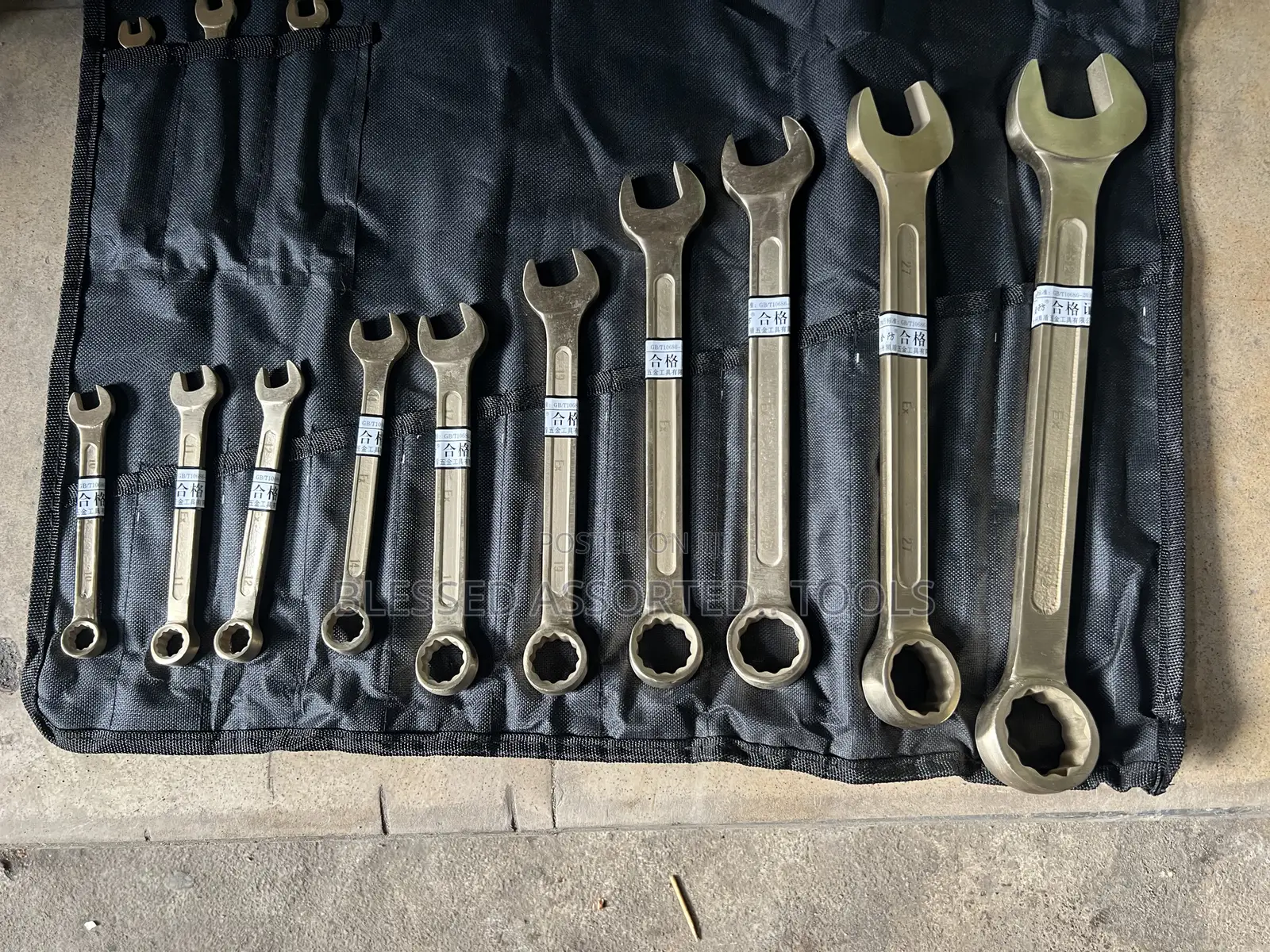 Combination Set of Brass Spanner