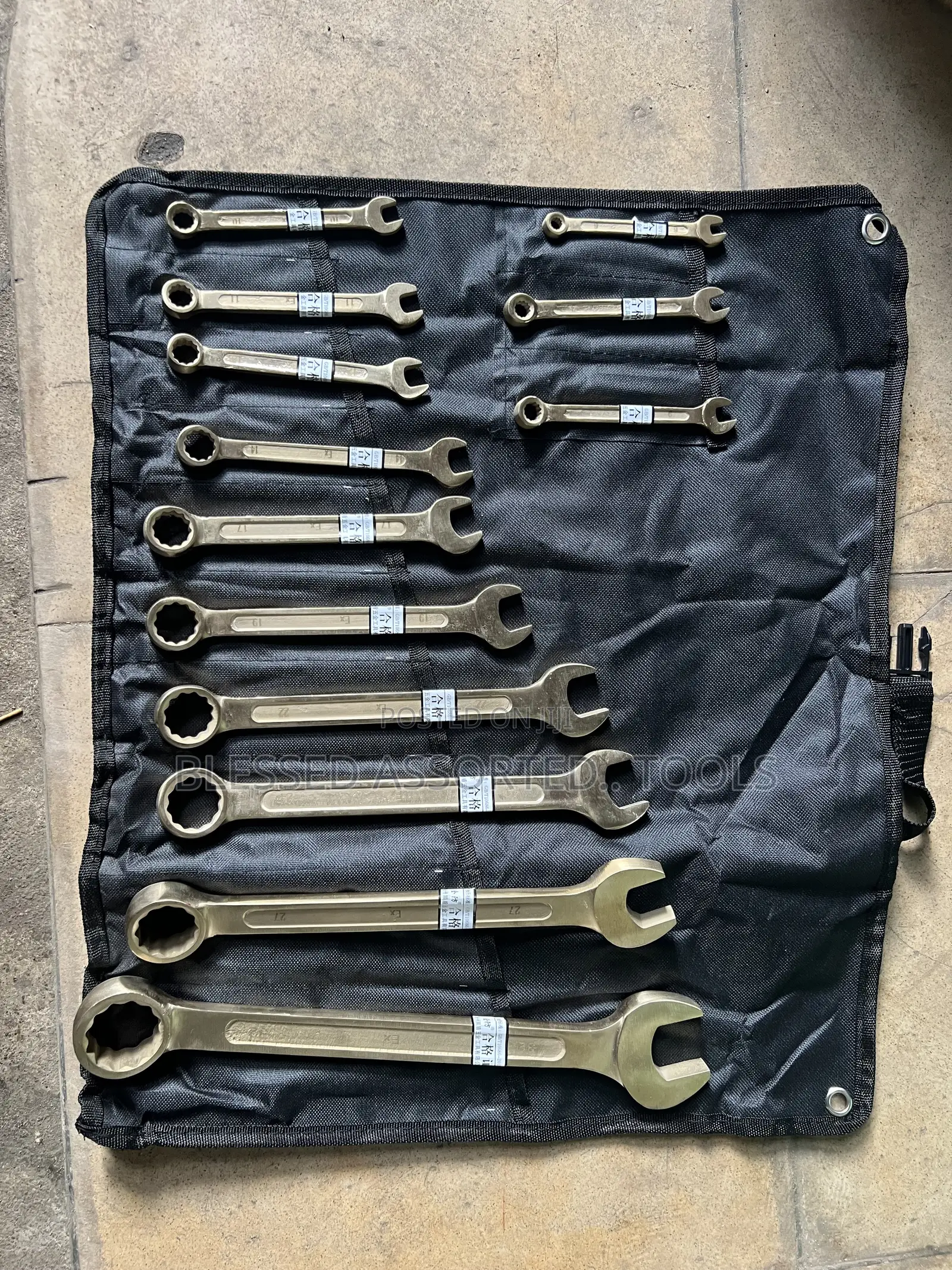 Combination Set of Brass Spanner