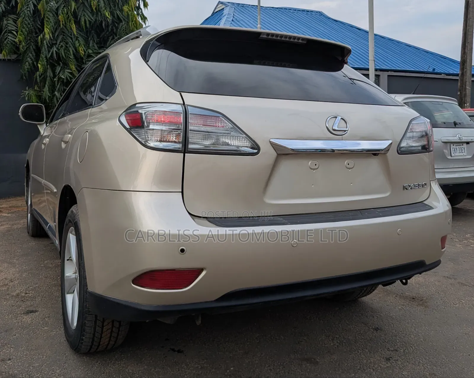 Lexus RX 2012 Gold