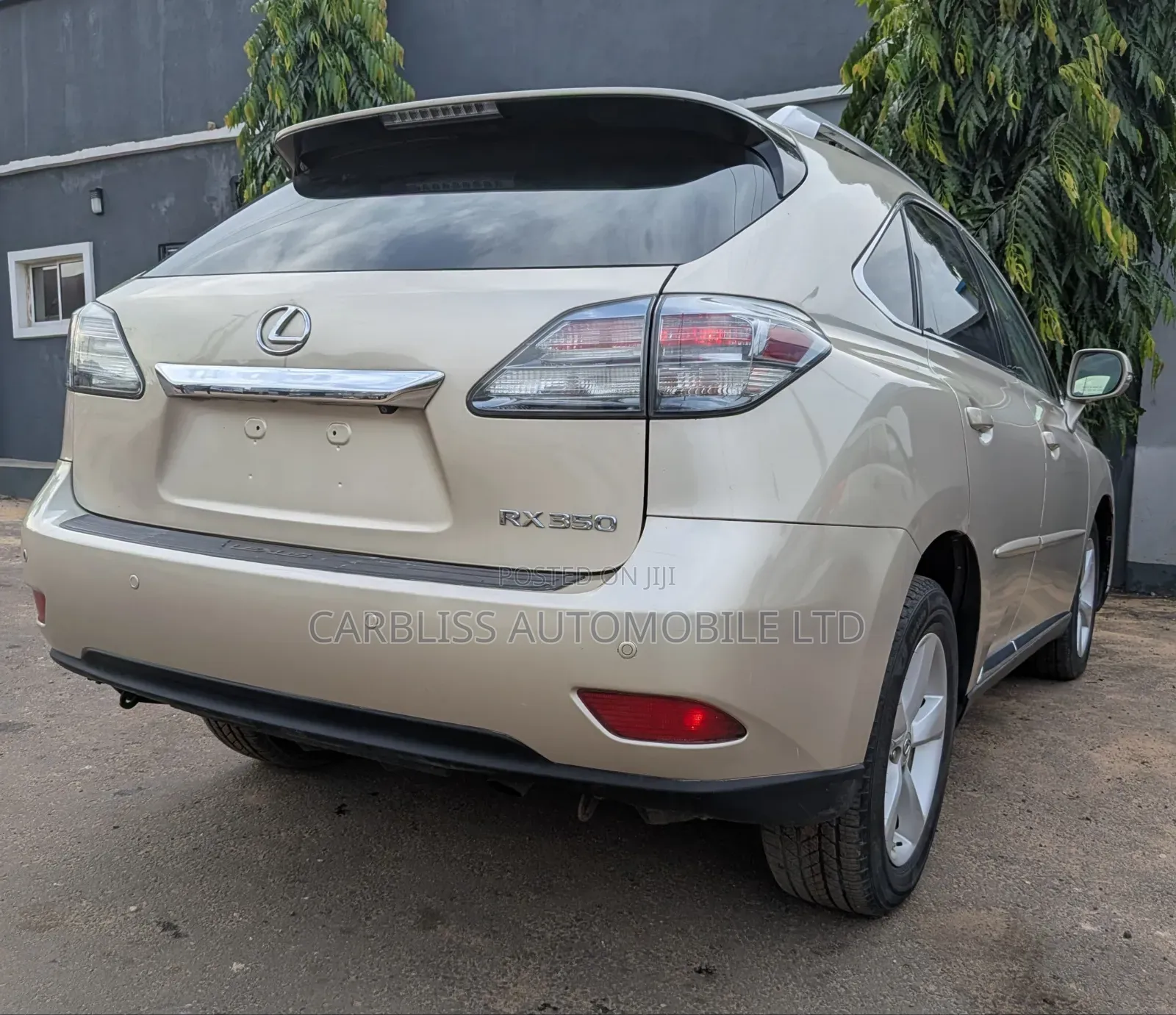Lexus RX 2012 Gold