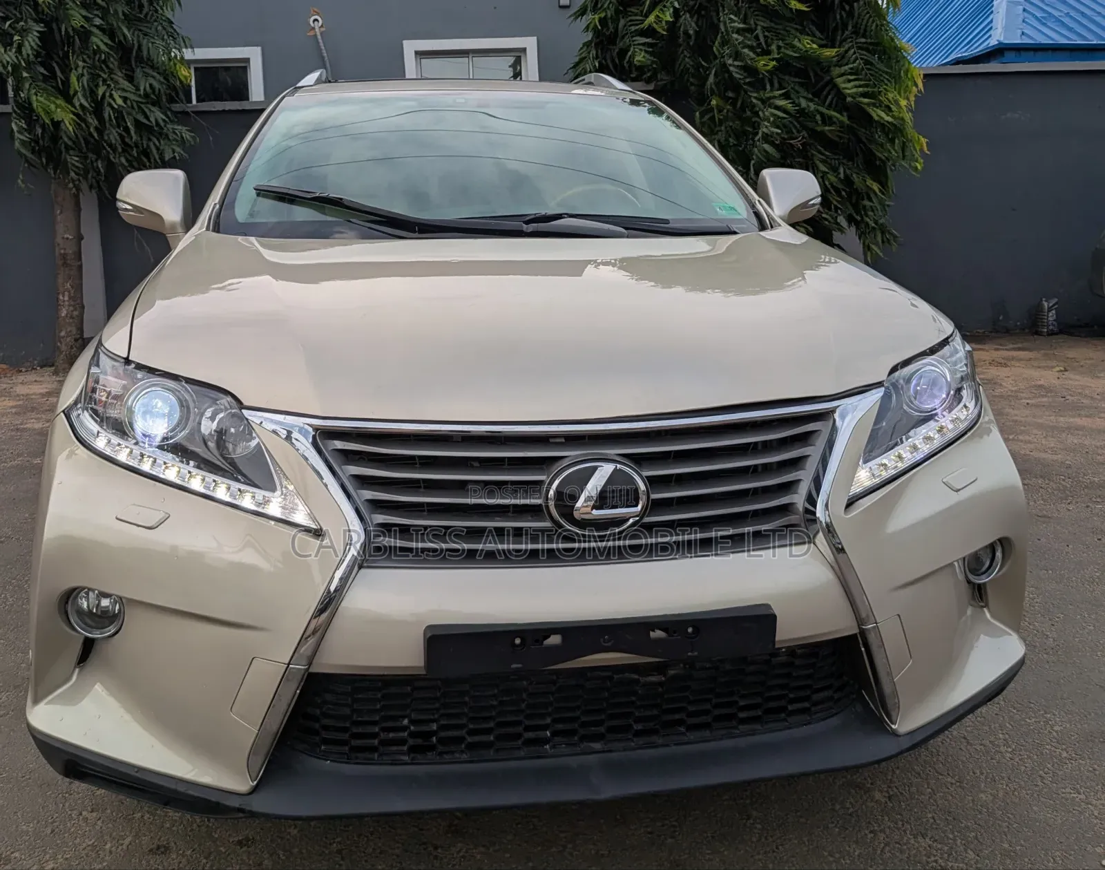 Lexus RX 2012 Gold