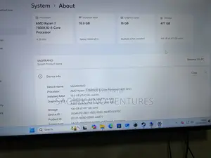 New Desktop Computer Asus TUF Gaming FX10CP 16GB AMD Ryzen 7 SSD 512GB