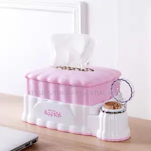 Tissue Box and Tootpick Holder 2 In1