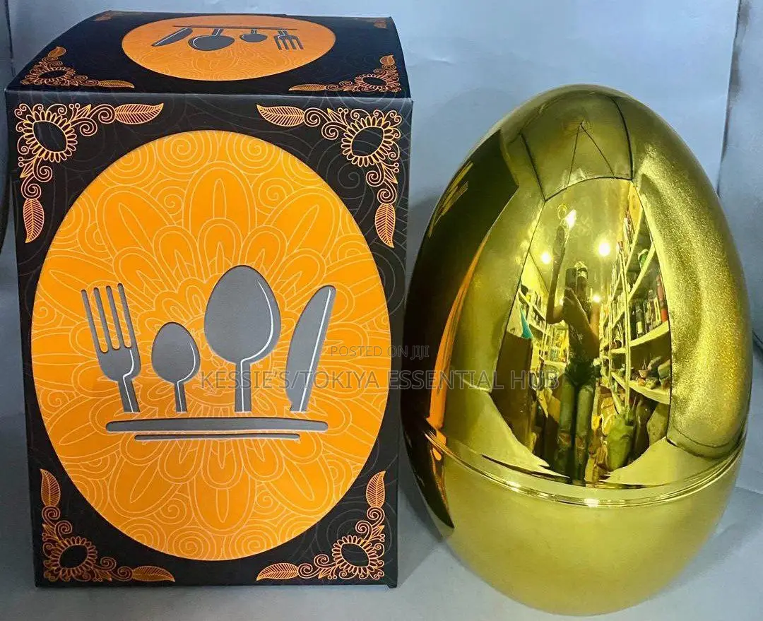 Egg Shape Cutlery Set 24pcs