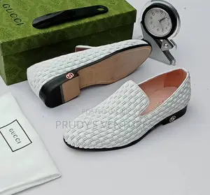 Gucci Men’s High Quality Leather Shoe for the Seniors