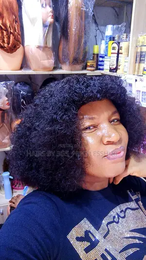 Boss Lady Afro Fringe Wig