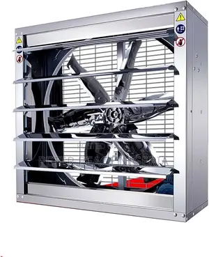 Industrial Extractor Fan 48” With Automatic Shutter