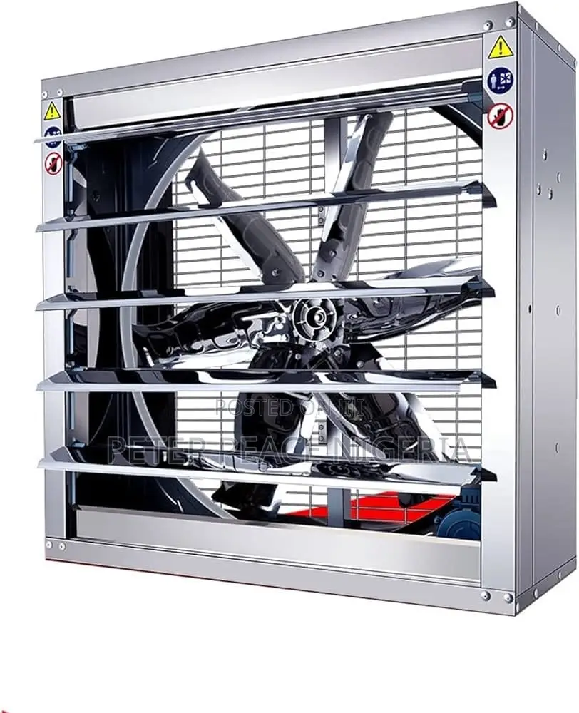 Industrial Extractor Fan 48” With Automatic Shutter