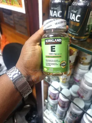 Kirkland Signature Vitamin E 1000mg / 1000 IU Softgels