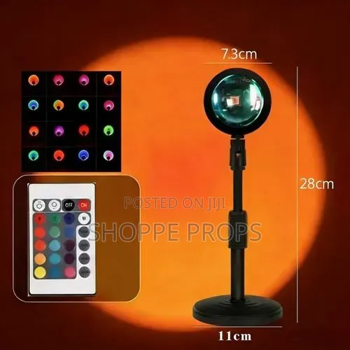 Sunset Led Atmosphere Projector Lamp