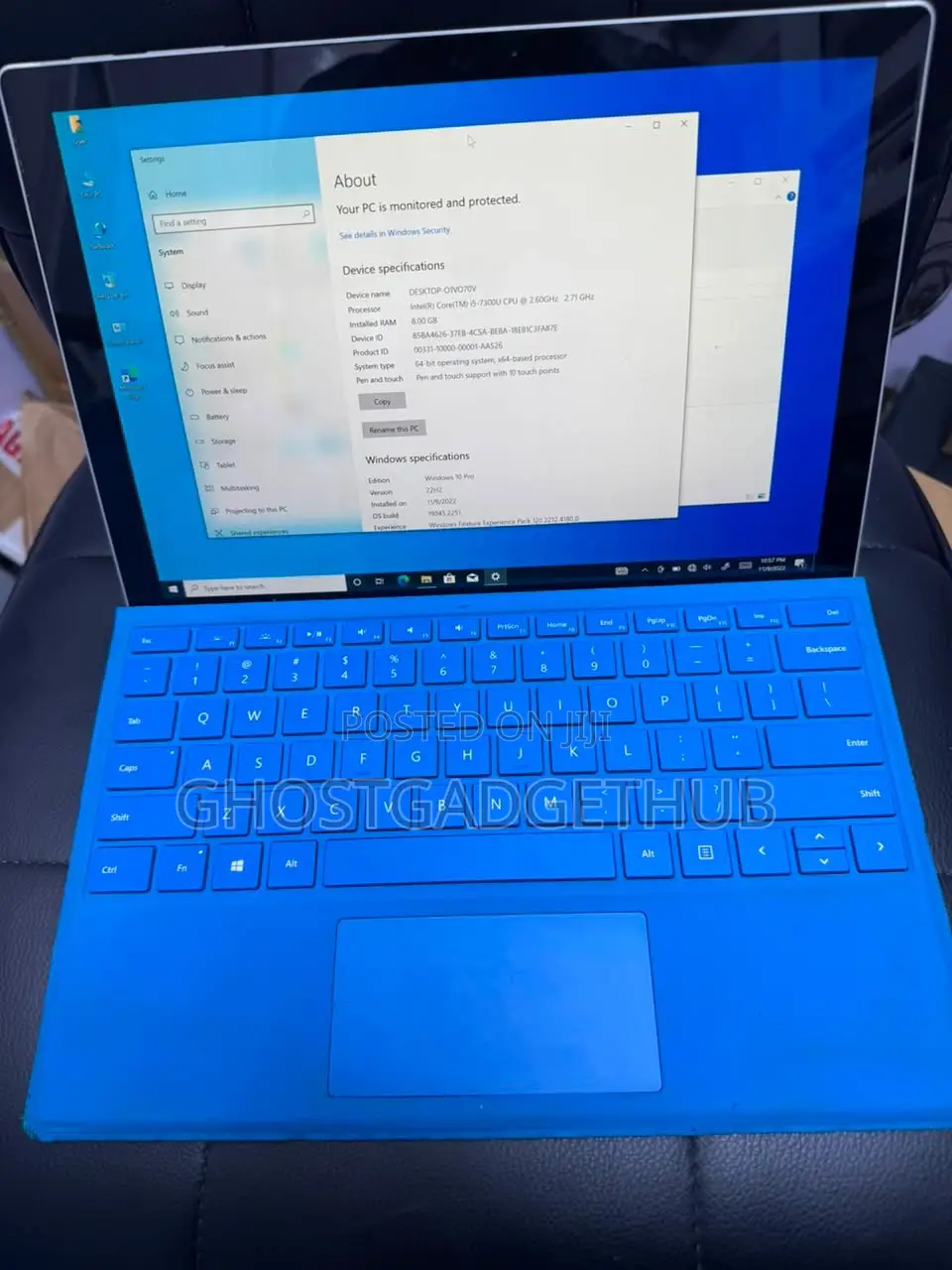 Laptop Microsoft Surface Pro 5 8GB Intel Core i5 SSD 128GB