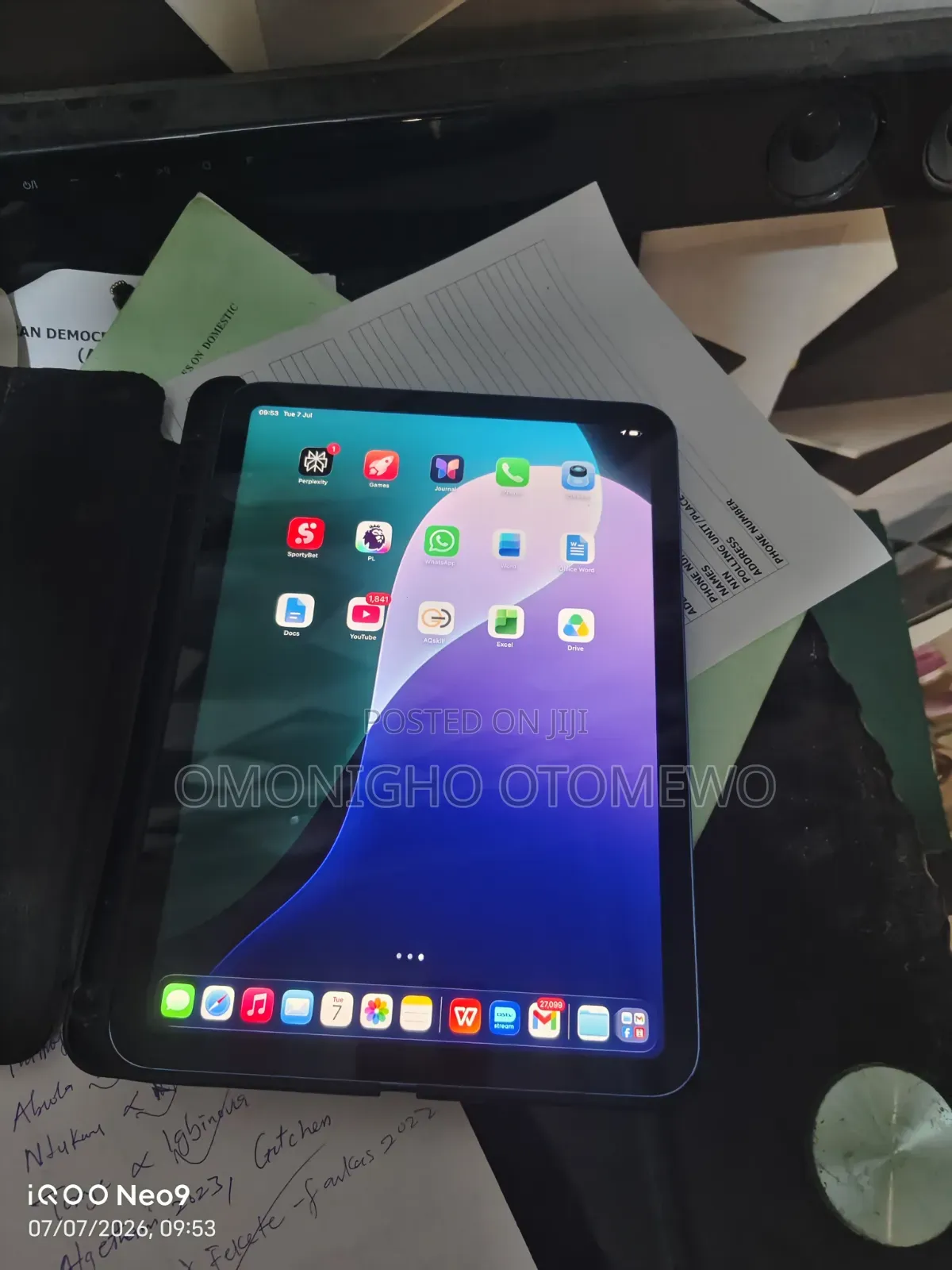 Apple iPad 10.2 (2021) 64 GB Blue