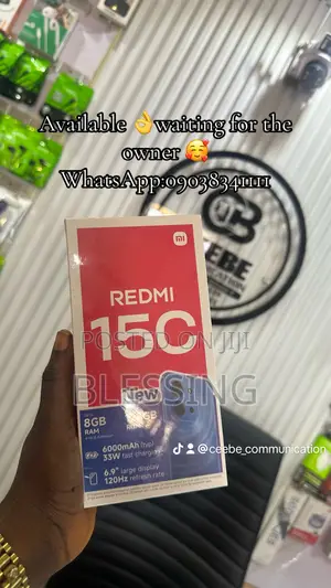 New Xiaomi Redmi 15C 4G 128 GB Blue