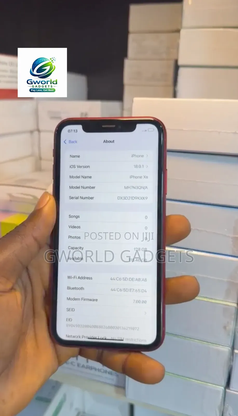 Apple iPhone XR 128 GB Red