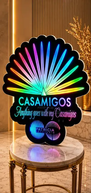 Rechargeable Casamigos Portable Logo Display