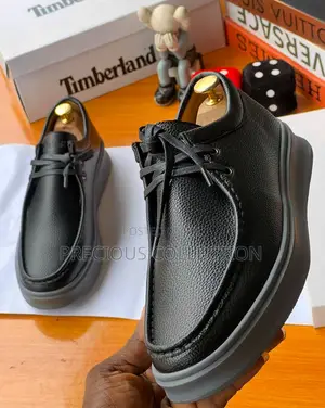 Trendy Lace Up Black and Brown Lace Up Leather Shoes