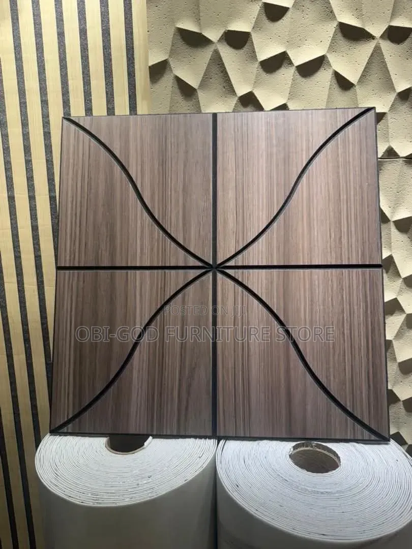 MDF Geometric Wall Panel | 3D Interior Wall Cladding /Size 60x60
