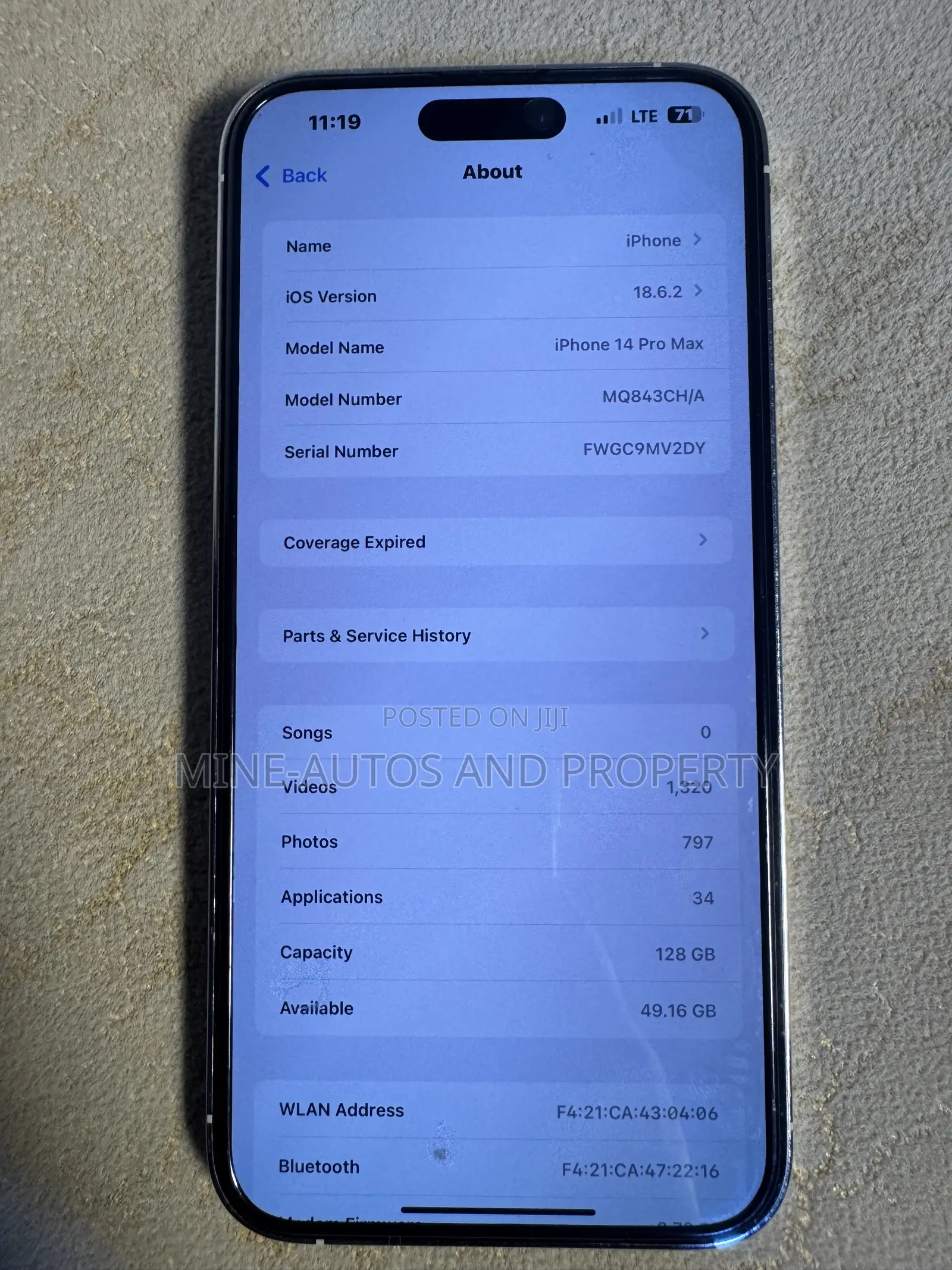 Apple iPhone 14 Pro Max 256 GB White