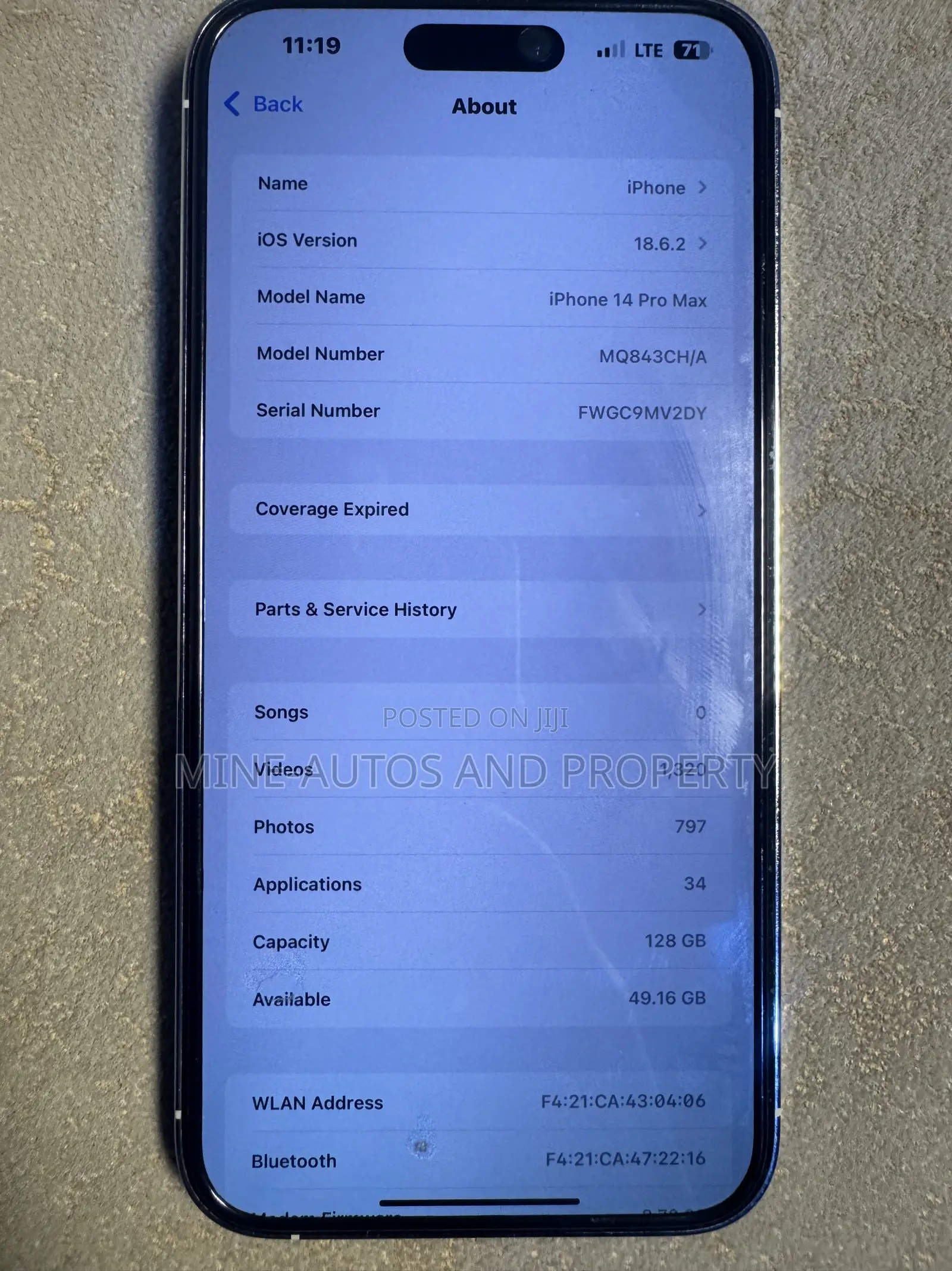 Apple iPhone 14 Pro Max 256 GB White