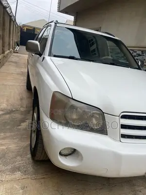 Toyota Highlander Limited V6 AWD 2002 White