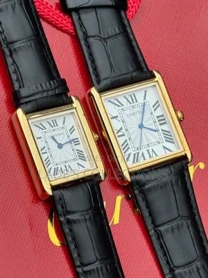 Cartier Leather Strapped Wristwatch,Great Quality!!