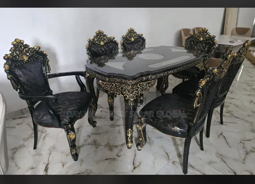 Executive Royal Dining Set With 6 Sitters(Turkish)