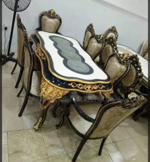 Executive Royal Dining Set With 6 Sitters(Turkish)