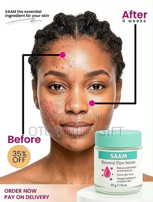 SAAM Face Cream: Deep Hydration and Renewal for Radiant Skin 50g