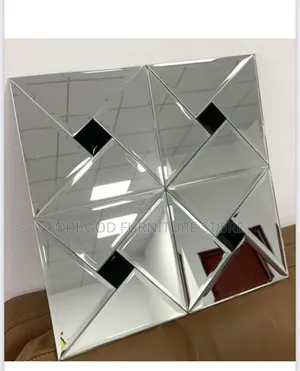 3D Mosaic Mirror Wall Panel /Size 30x30 | Self-Adhesive Mirror Tiles