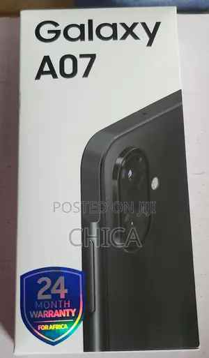 New Samsung Galaxy A07 4G 128 GB Black
