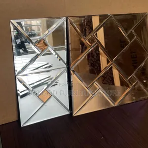 3D Mosaic Mirror Wall Panel | Luxury