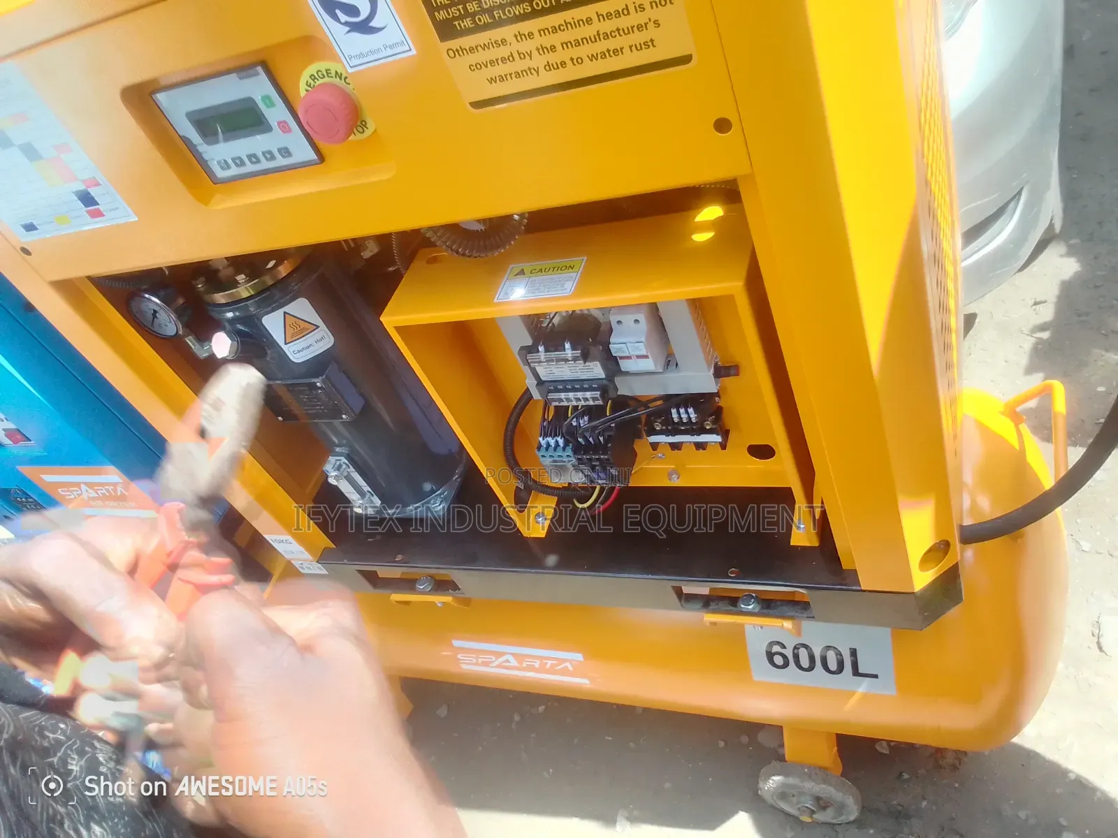 Screw Air Compressor 20hp 10bar