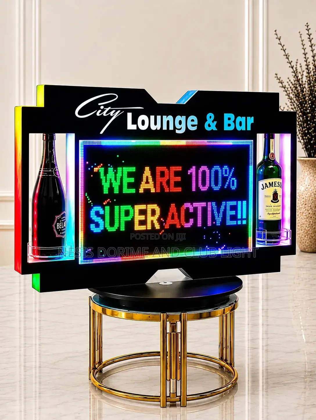 2 Bottles Customized Digital Display Board/Dorime Board/ Ballers Alert
