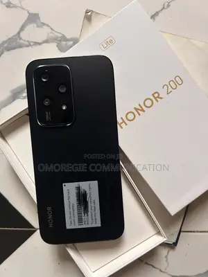 New Honor 200 Lite 12 GB Black