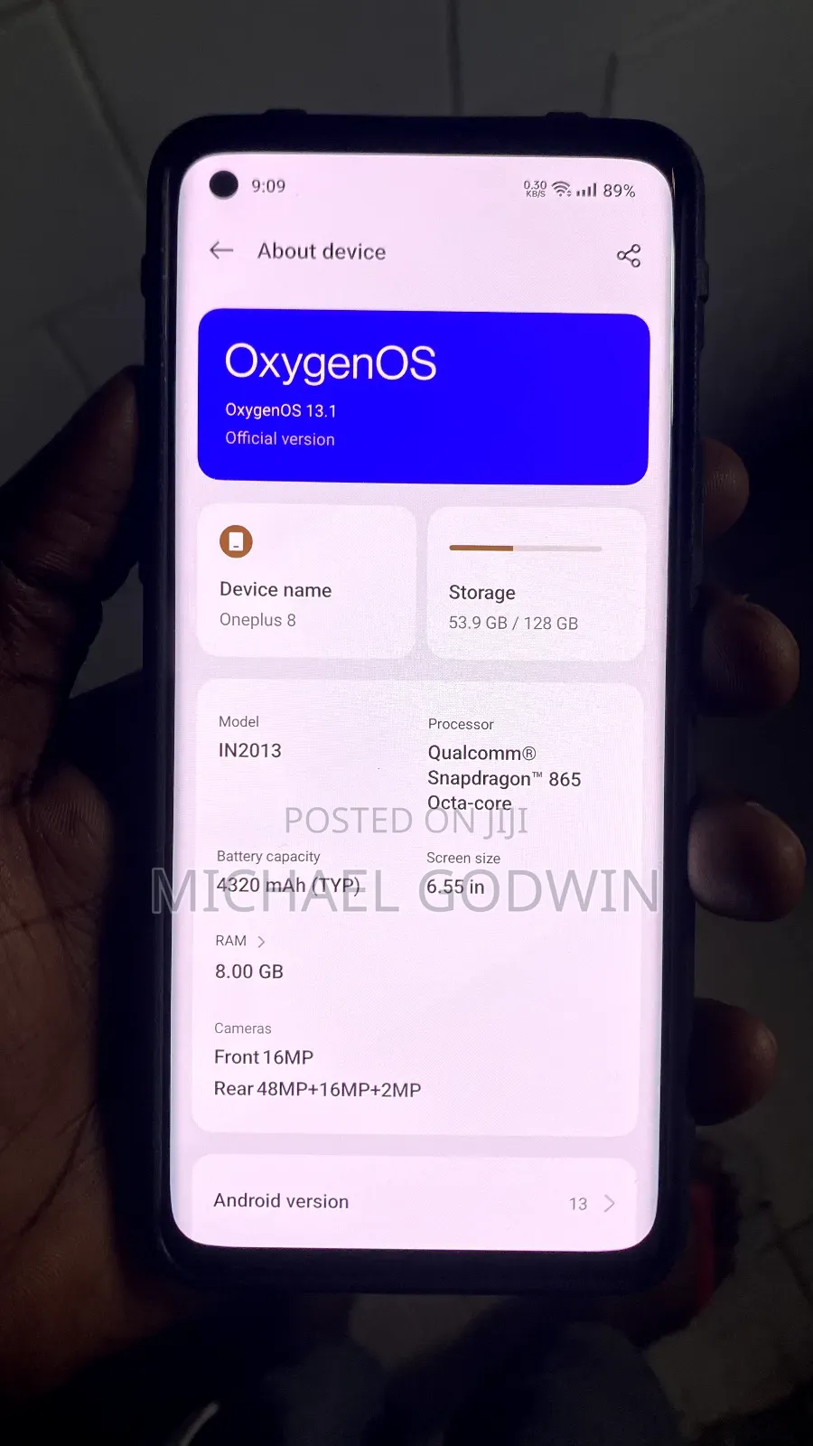 OnePlus 8 128 GB Black