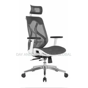 Conference Table With 12 Mesh Chairs