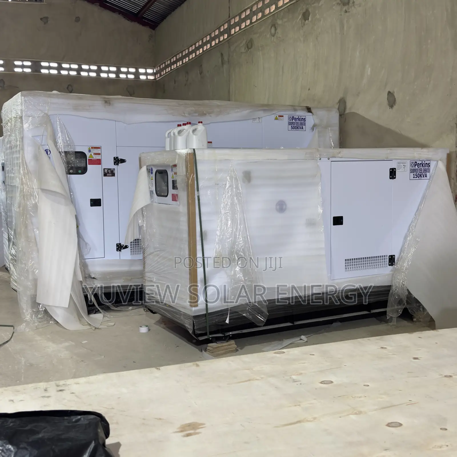500KVA Diesel Soundproof Generator