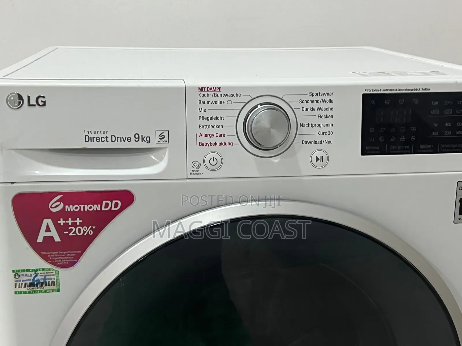 9kg Inverter Washing Machine