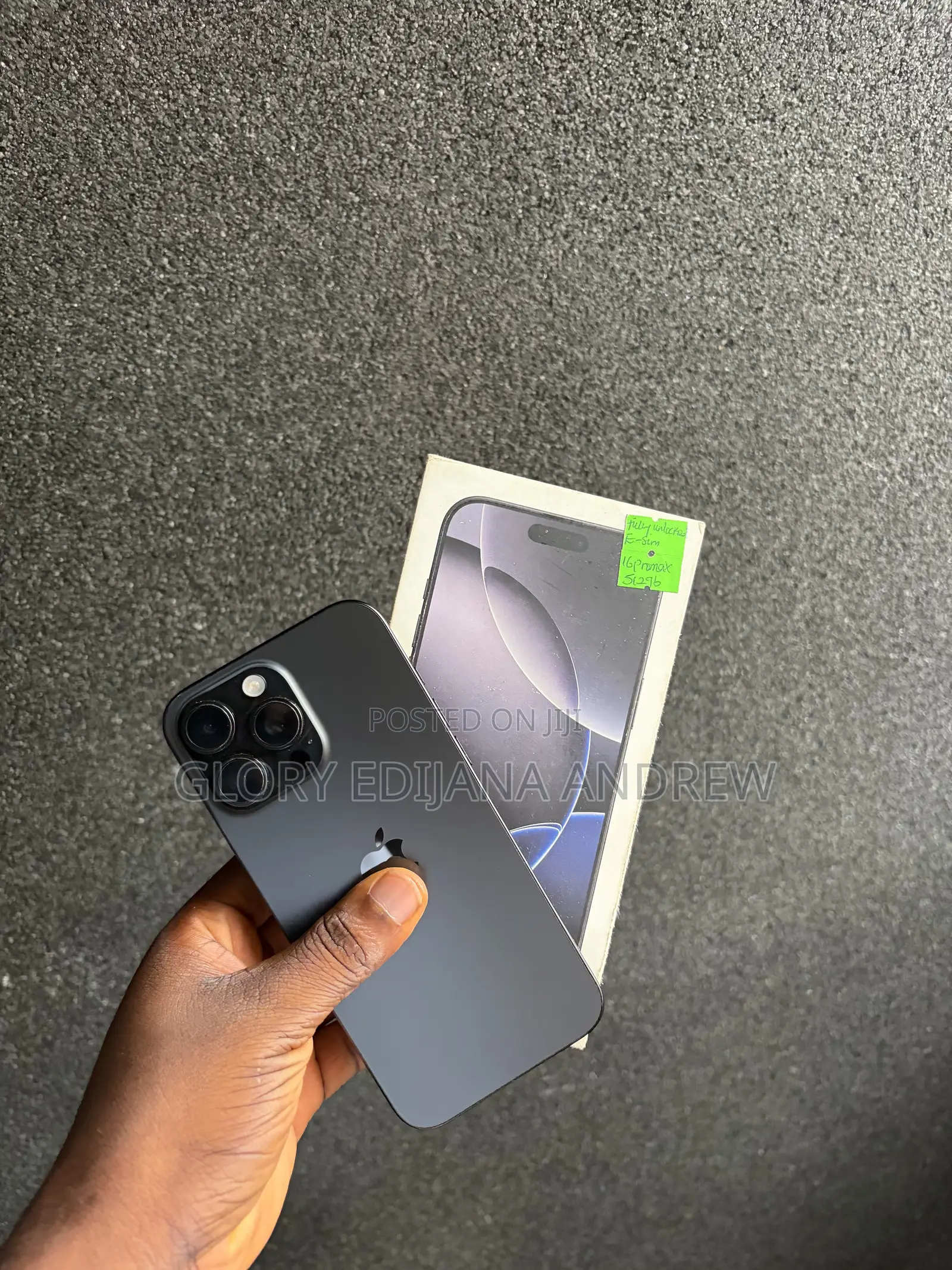 Apple iPhone 16 Pro Max 512 GB Black